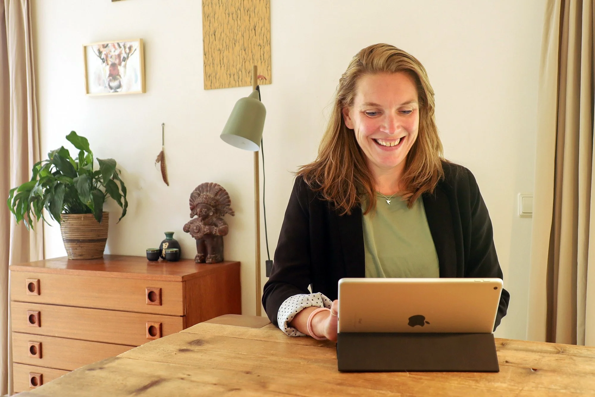 lekker aan het werk tijdens je vakantie