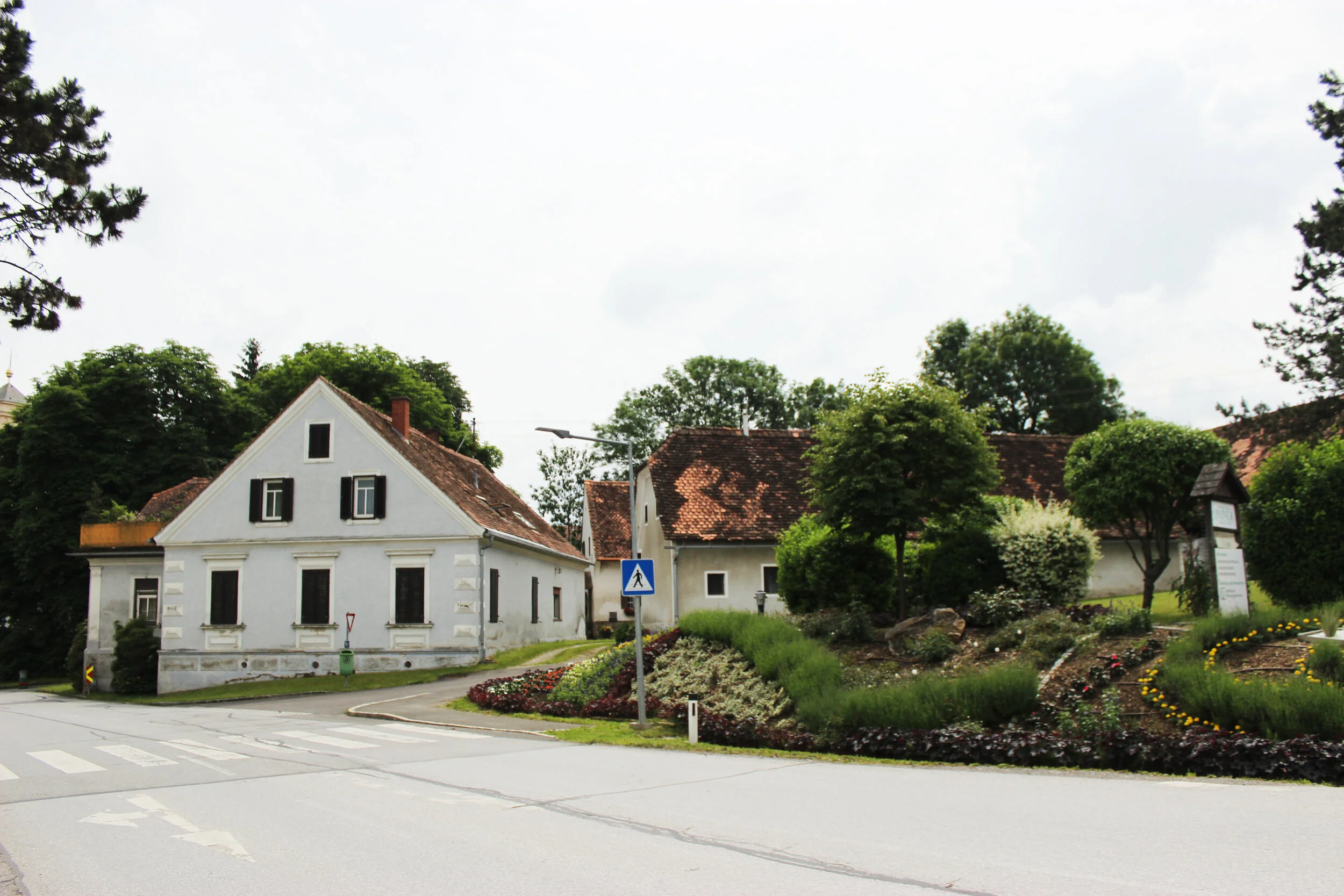 Einfahrt Ortszentrum