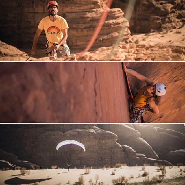 These are some stills from our soon to be relased film &quot;give me wings&quot; produced by @epicTV and @xaviercoll telling the story about the quest to climb and fly in Wadi Rum, Jordan⁠ among other places.
@kaleighanne324⁠
.⁠
.⁠
.⁠
.⁠
.⁠
.⁠
.⁠
.⁠
