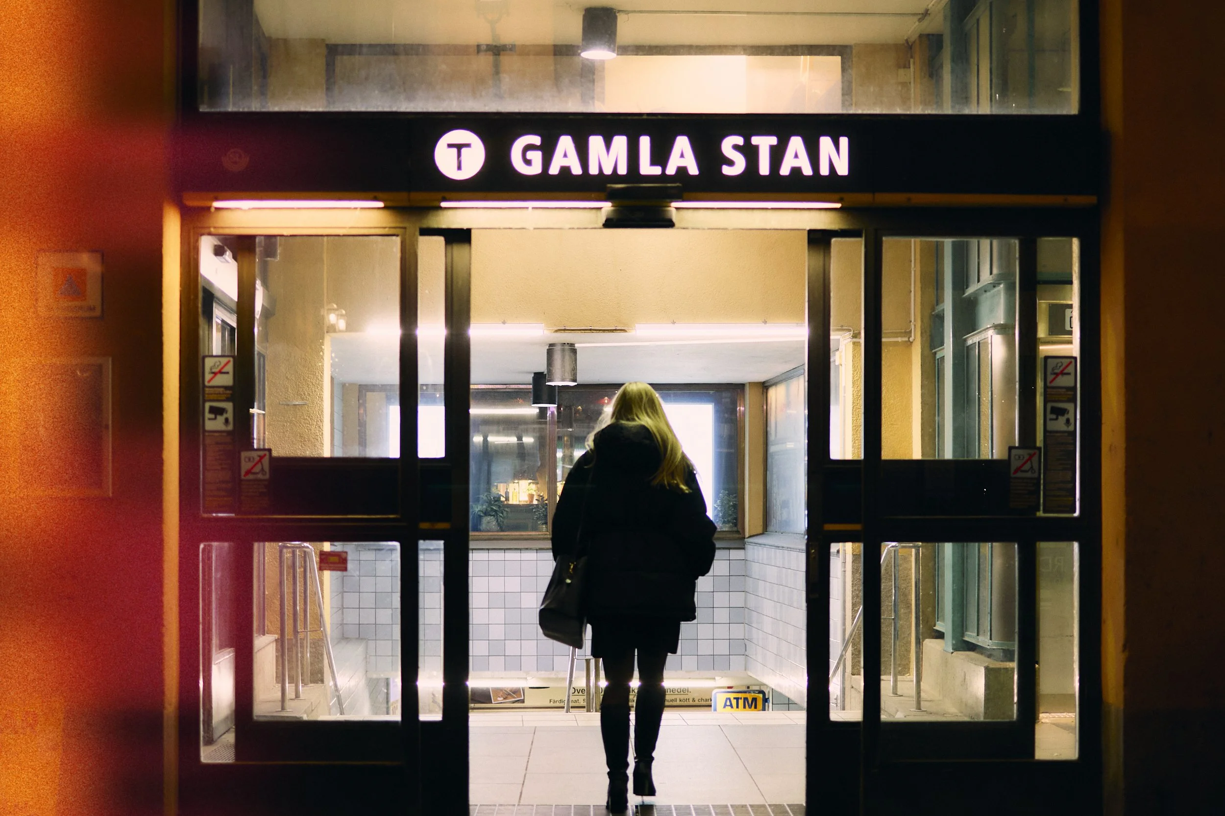 gamla stan subway entrance