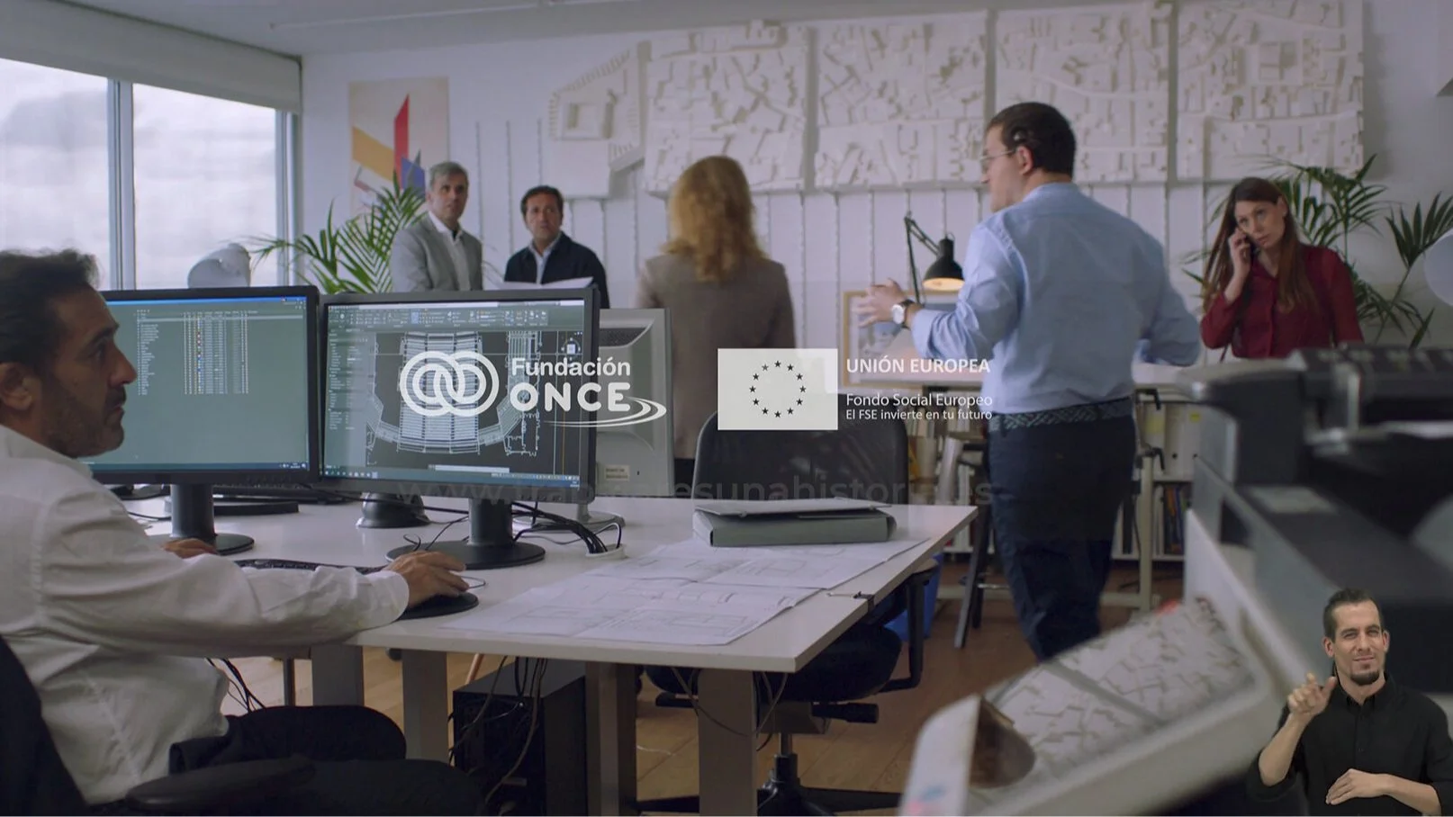 Fundación ONCE — Trabajar es una historia