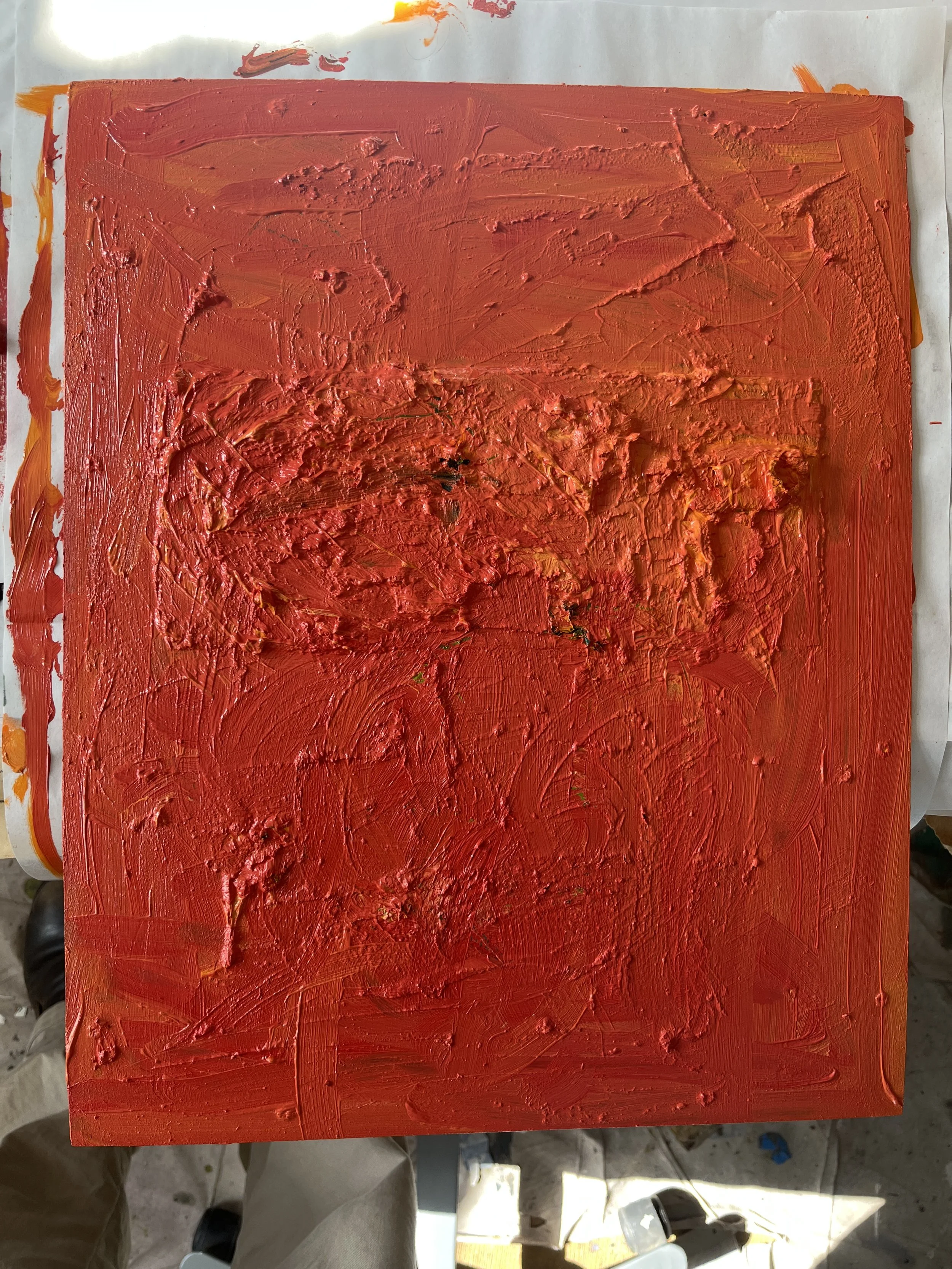 16"x20" Oil on Masonite