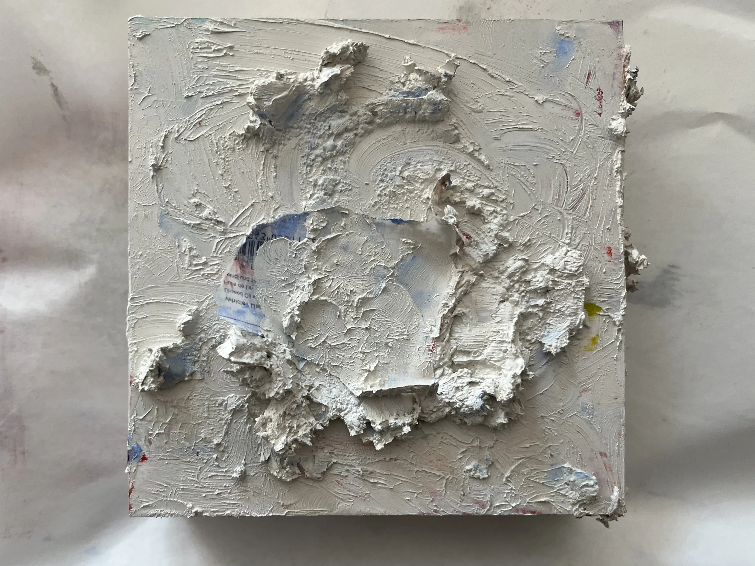 5"x5"x2.5" Oil on Wood