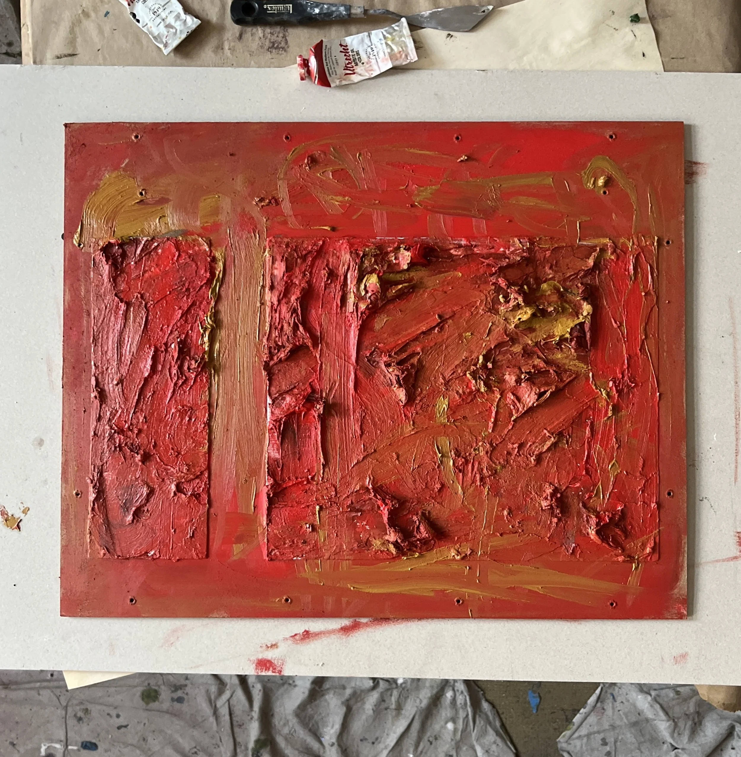 20"x16" Oil on Masonite