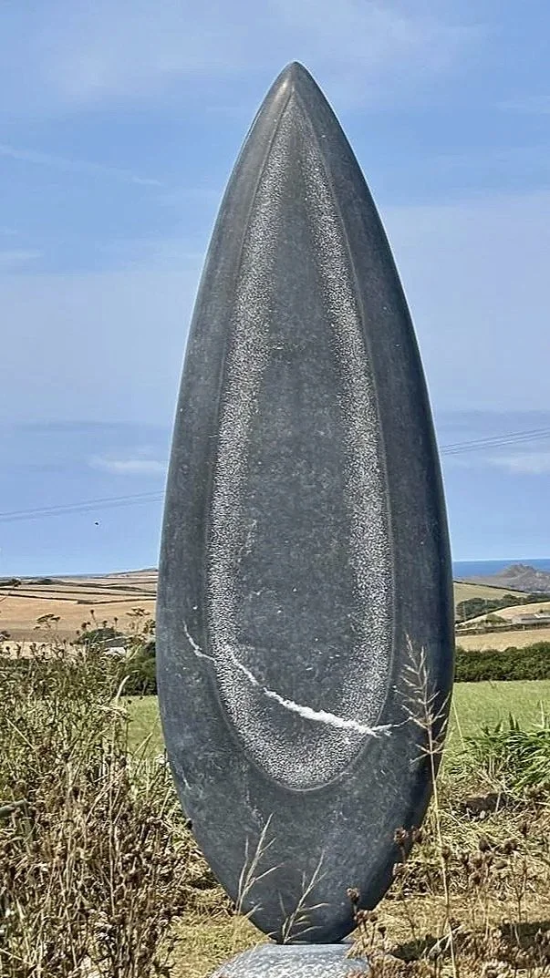 Rising Form XII 
Kilkenny limestone
240x80x30 cms
£60,000

