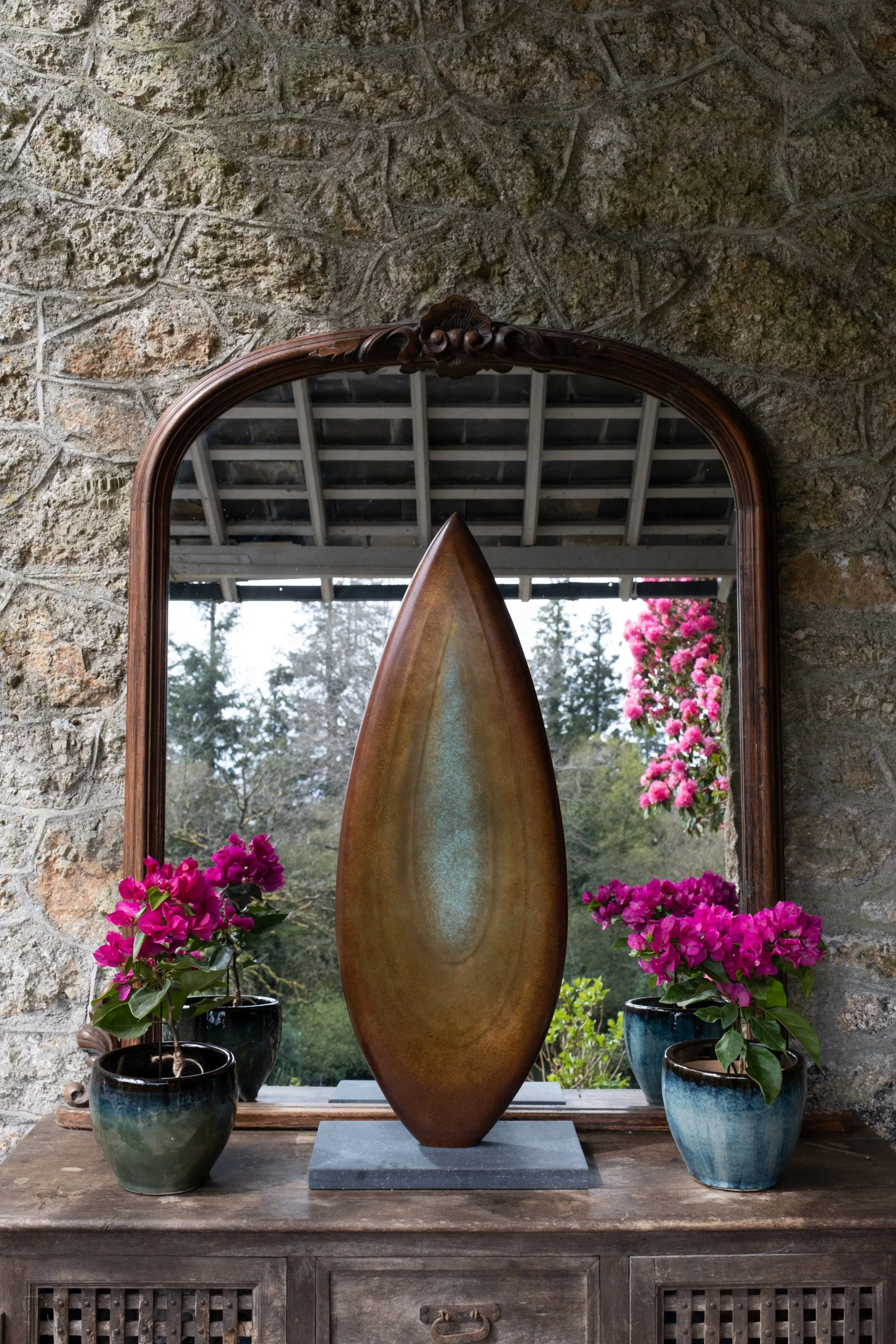 Rising Form X. Bronze edition of 11 (no.9 of 11)
95 x 34 x 8 cms. £18,500 