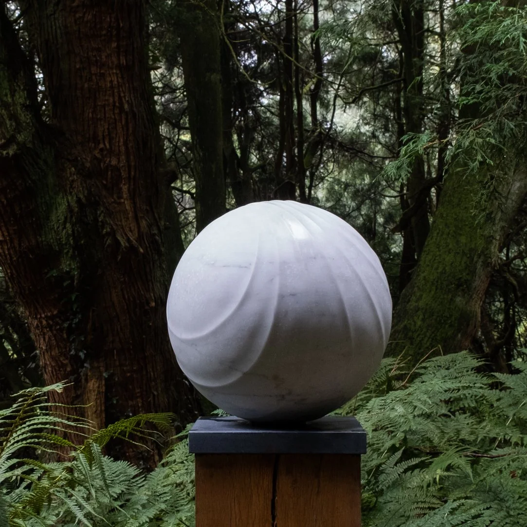 Aegean Sphere, 
Carrara marble 
45 x 45 x 45 cms 
£18,000