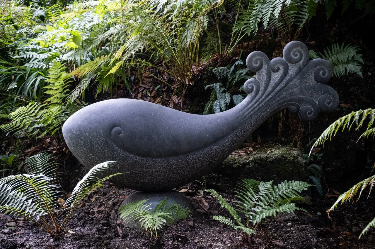 Cetacean Plume 
Kilkenny limestone 
140 x 200 x 35 cms 
£36,000
