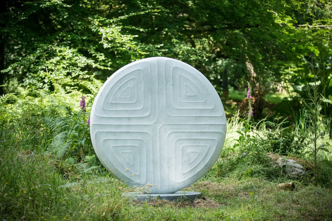   Contemplation V,
Carrara marble
150 x 150 x 15cms
£50,000