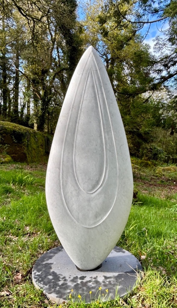  Carrara Form IV. Carrara marble 180 x 70 x 30 cms £30,000