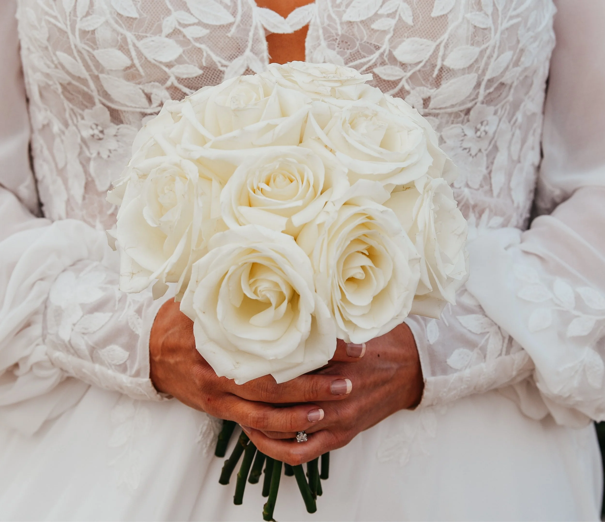Barefoot Florals all rose bouquet