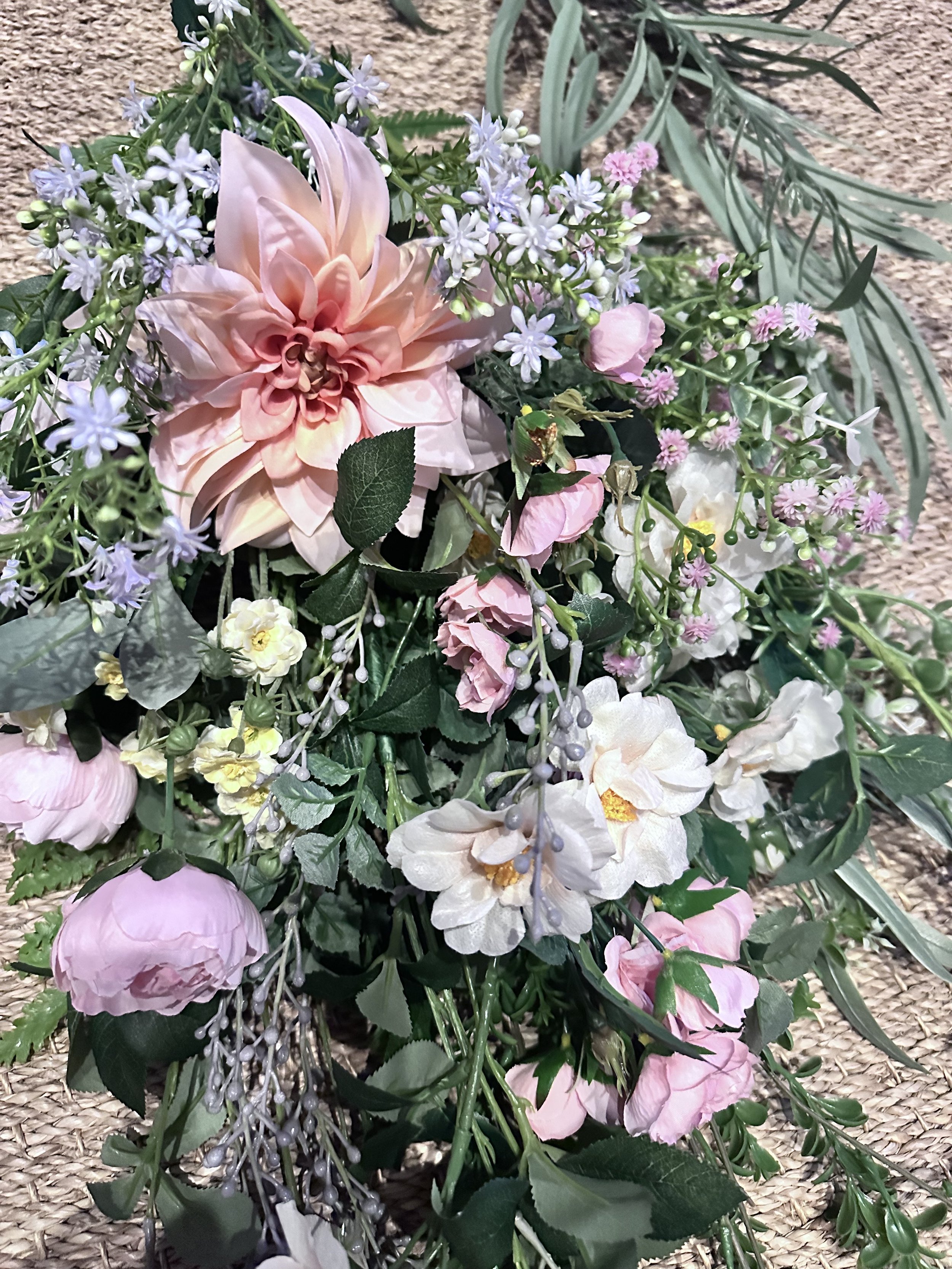 Enchanting Pastels Decorations barefoot Bride Weddings OCMD