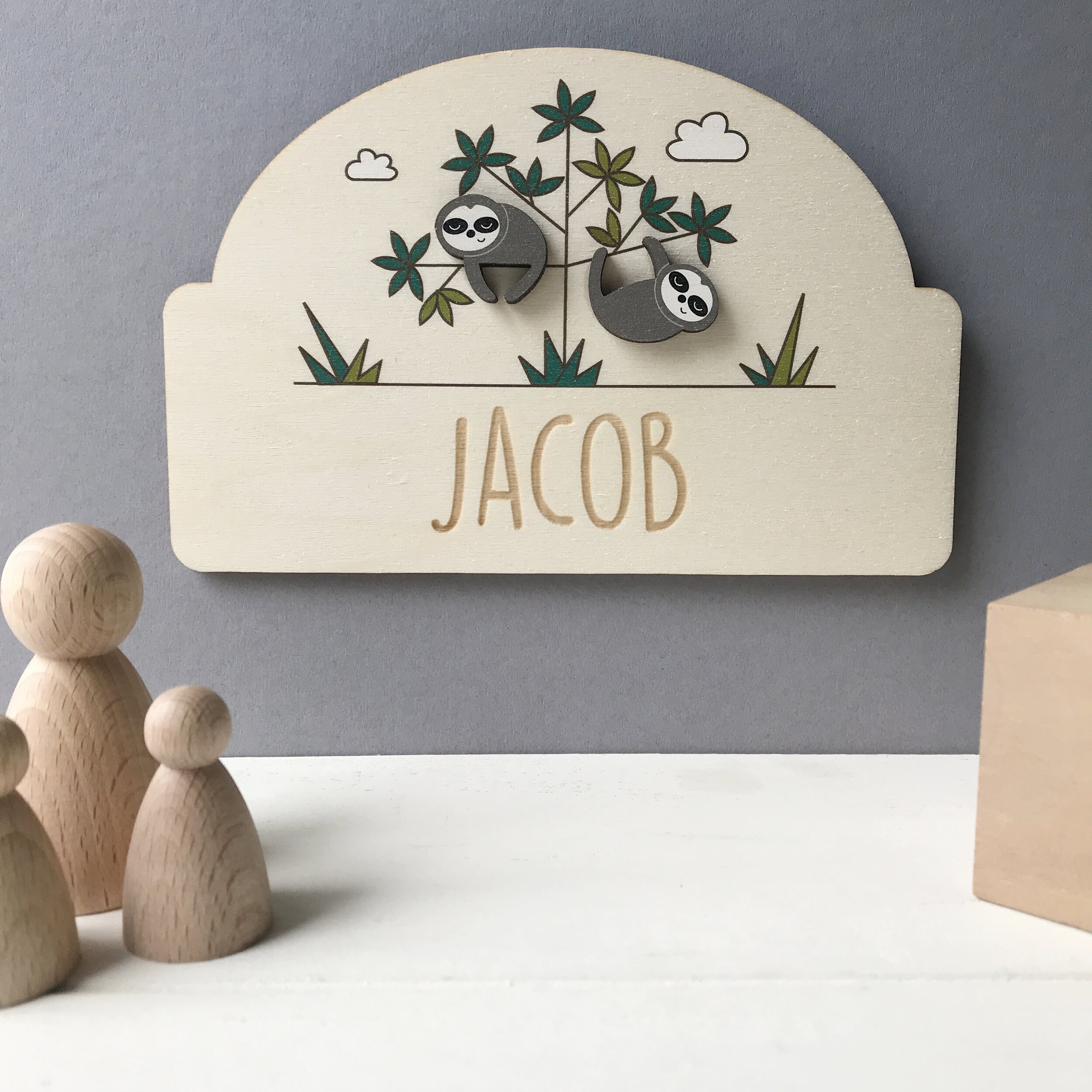 sloth door plaque main image.JPG