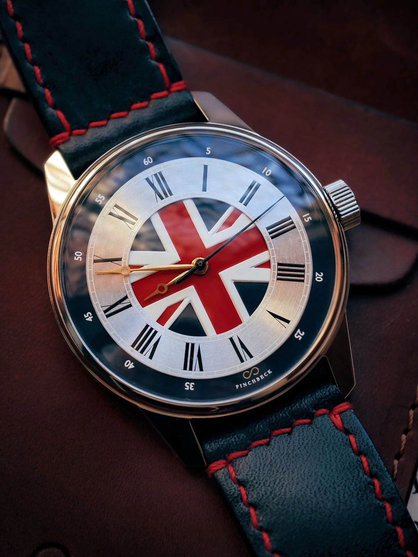 The Harold Pinchbeck Albion limited edition automatic wrist watch.