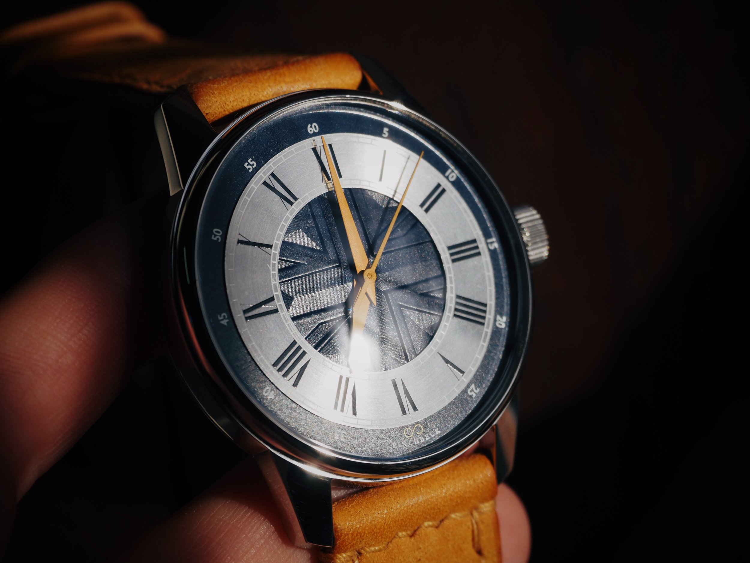 Albion Blue Pinchbeck British Watch