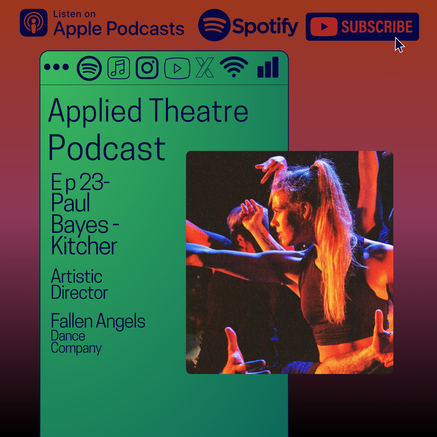 S01 E23 -Paul Bayes-Kitcher /Artistic Director, Fallen Angels Dance Theatre. episode artwork
