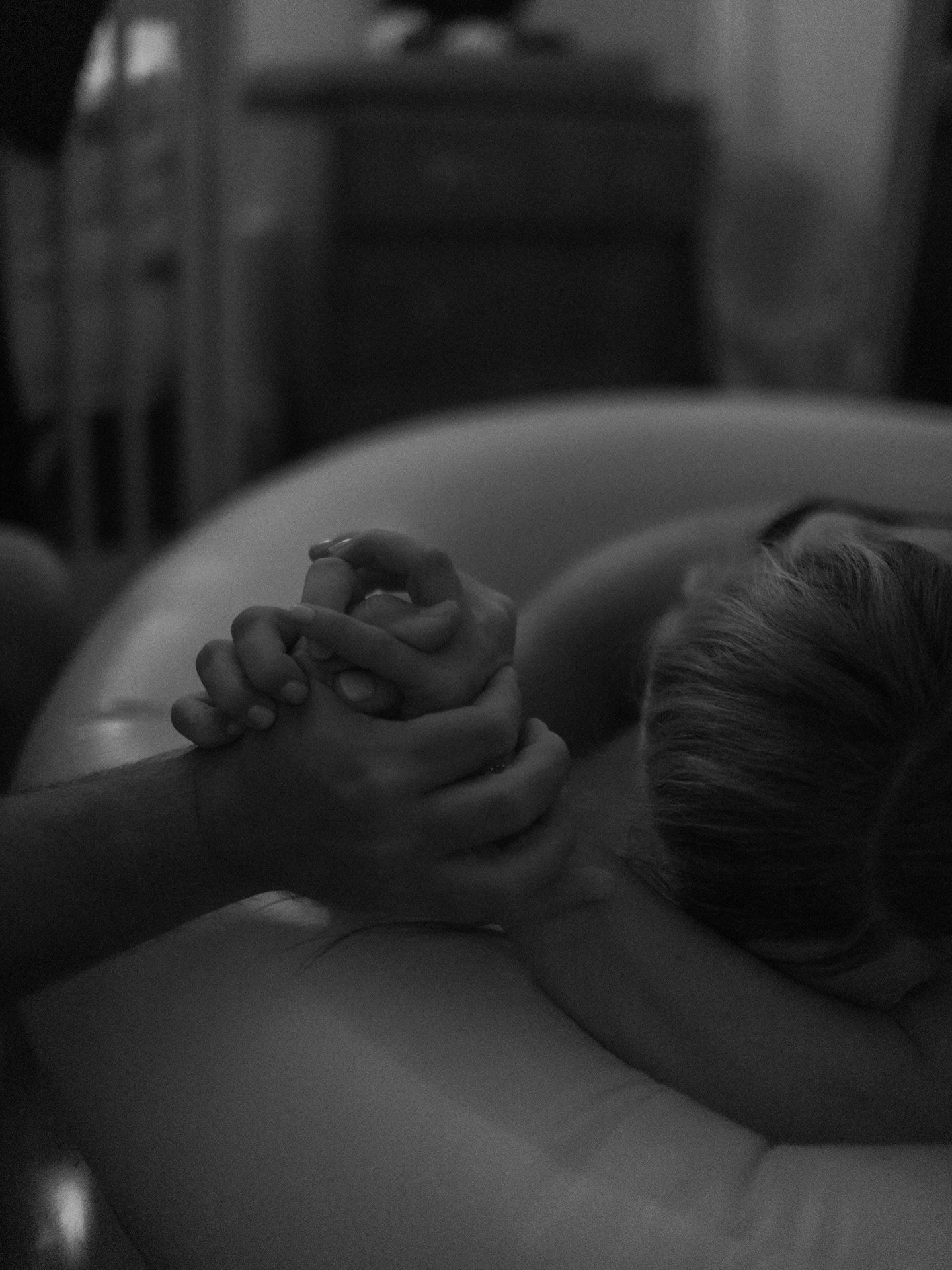 The cold today brought me back to this beautiful, also very chilly day. Early labor was so joyful and easy going - apples being chopped and stewed in the kitchen, a washer being installed, of all things, etc. As labor progressed, the house was filled