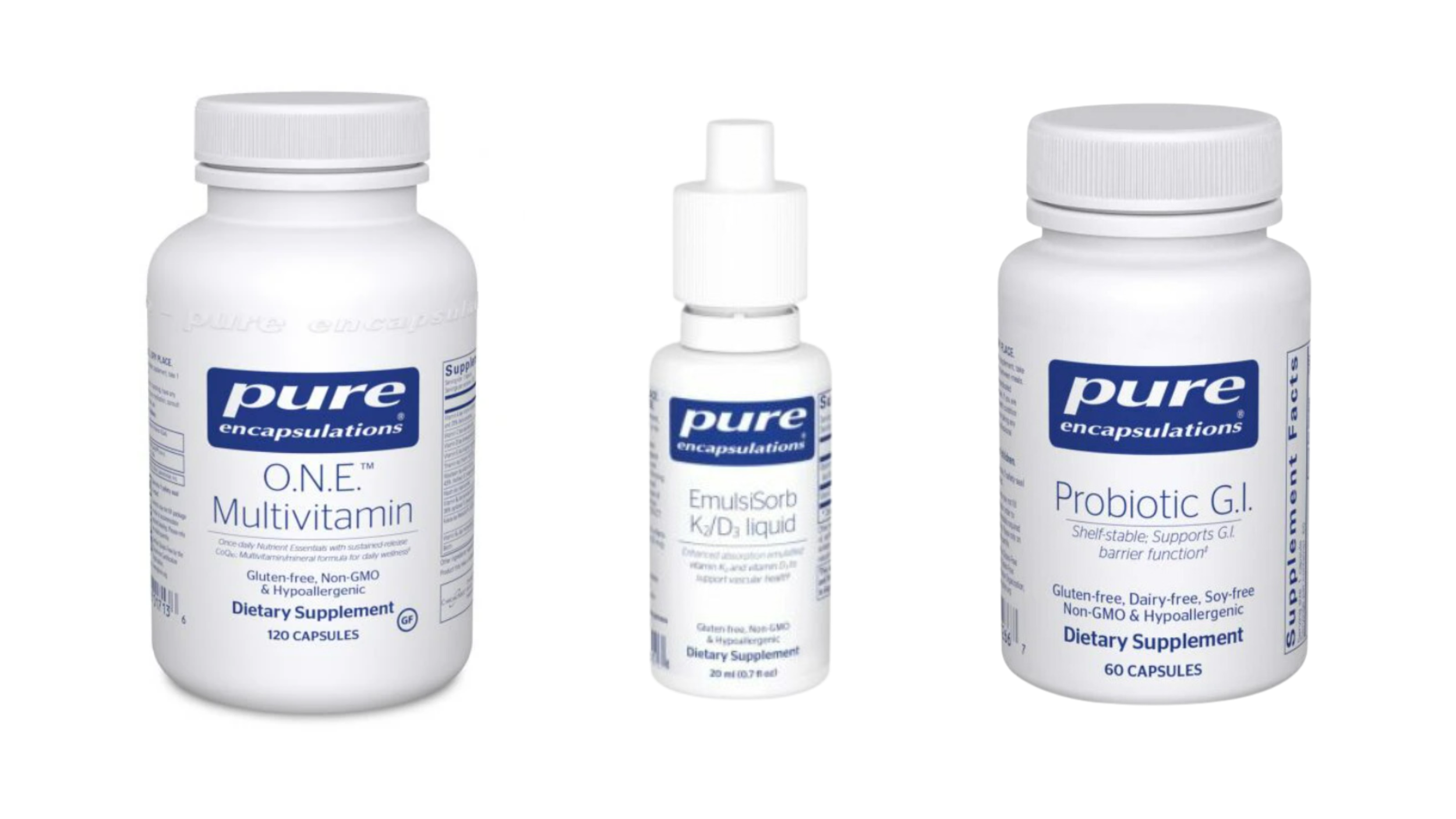 Pure Encapsulations Supplement Products