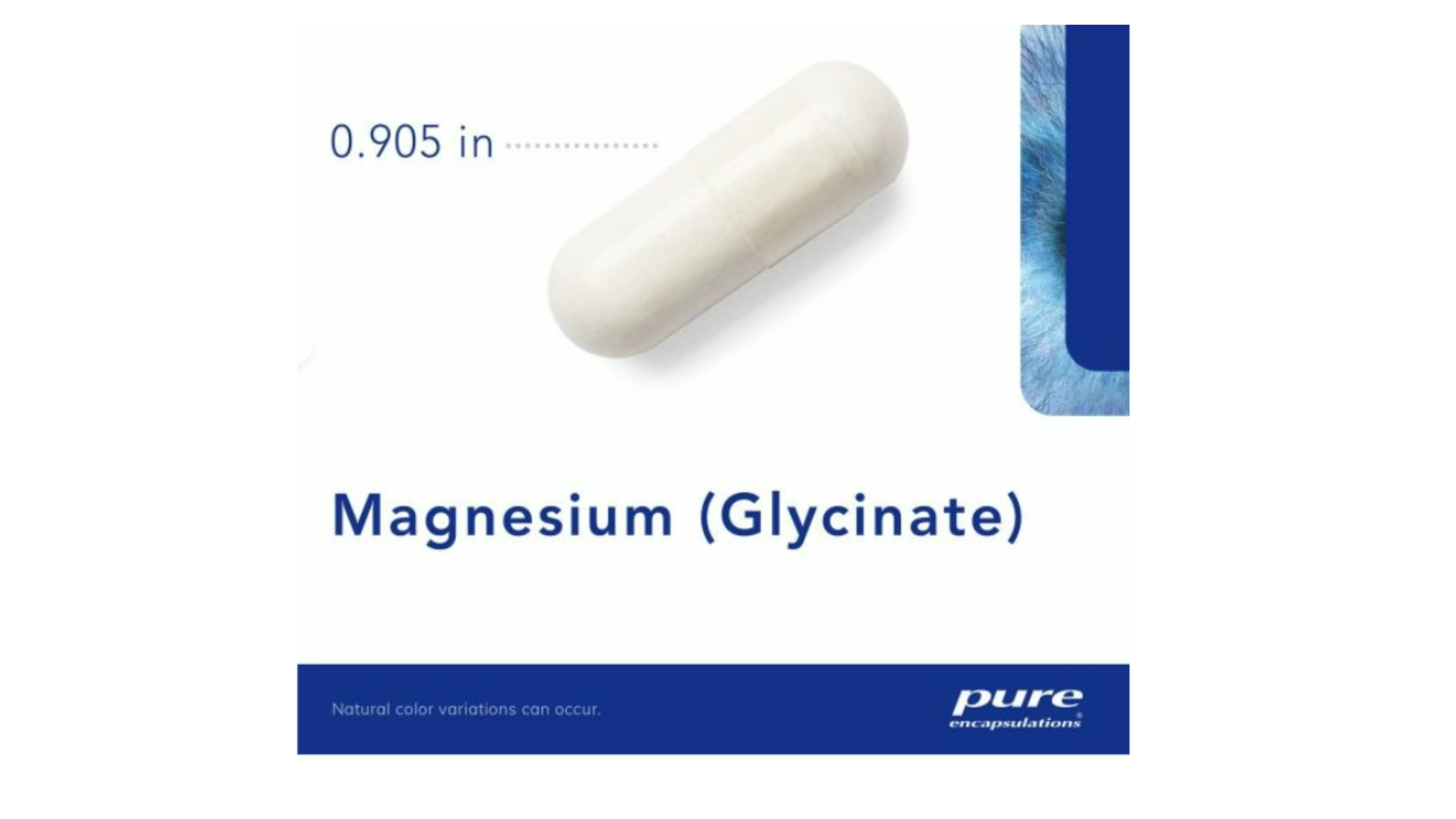 Pure Encapsulations Magnesium Glycinate, A Bioavailable Chelated Mineral