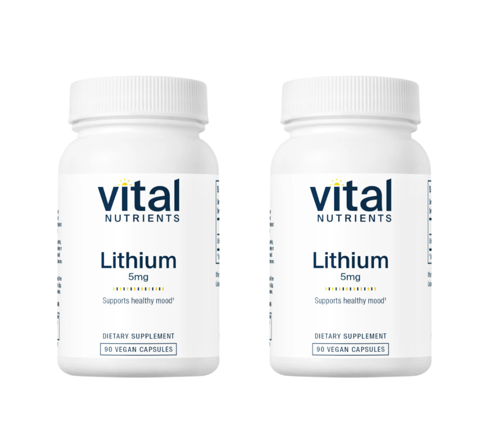 Vital nutrients lithium orotate a key element for mental health support