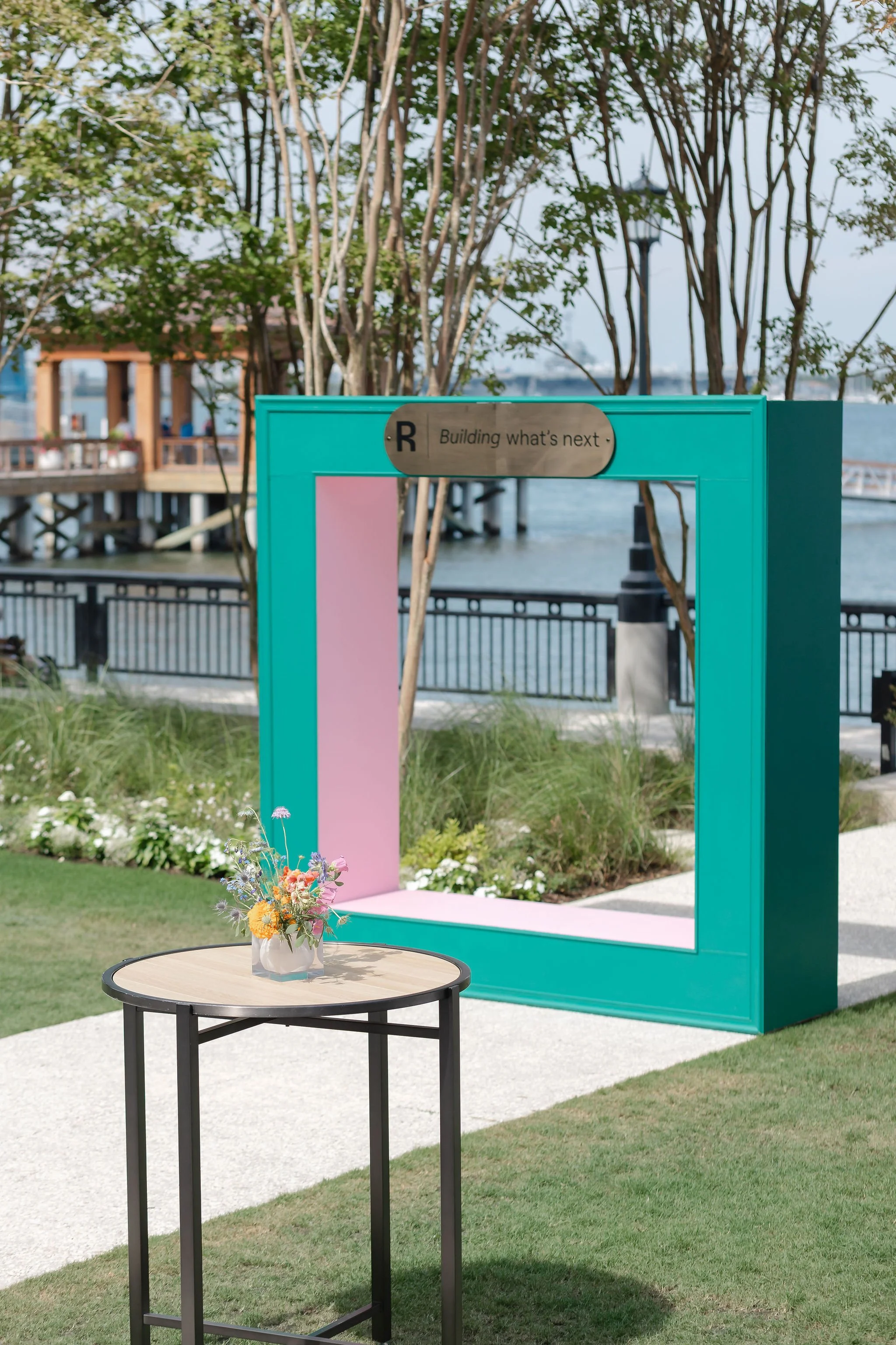 Interactive Photo Frame Backdrop