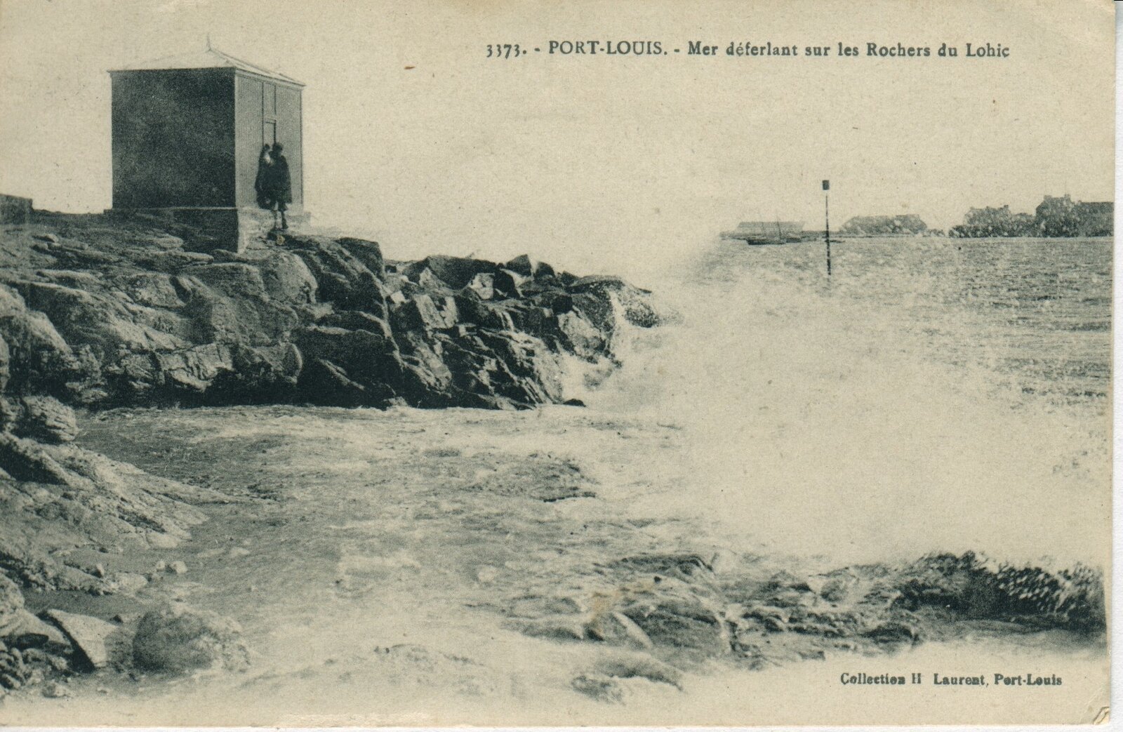 A postcard from the Lohic lighthouse.