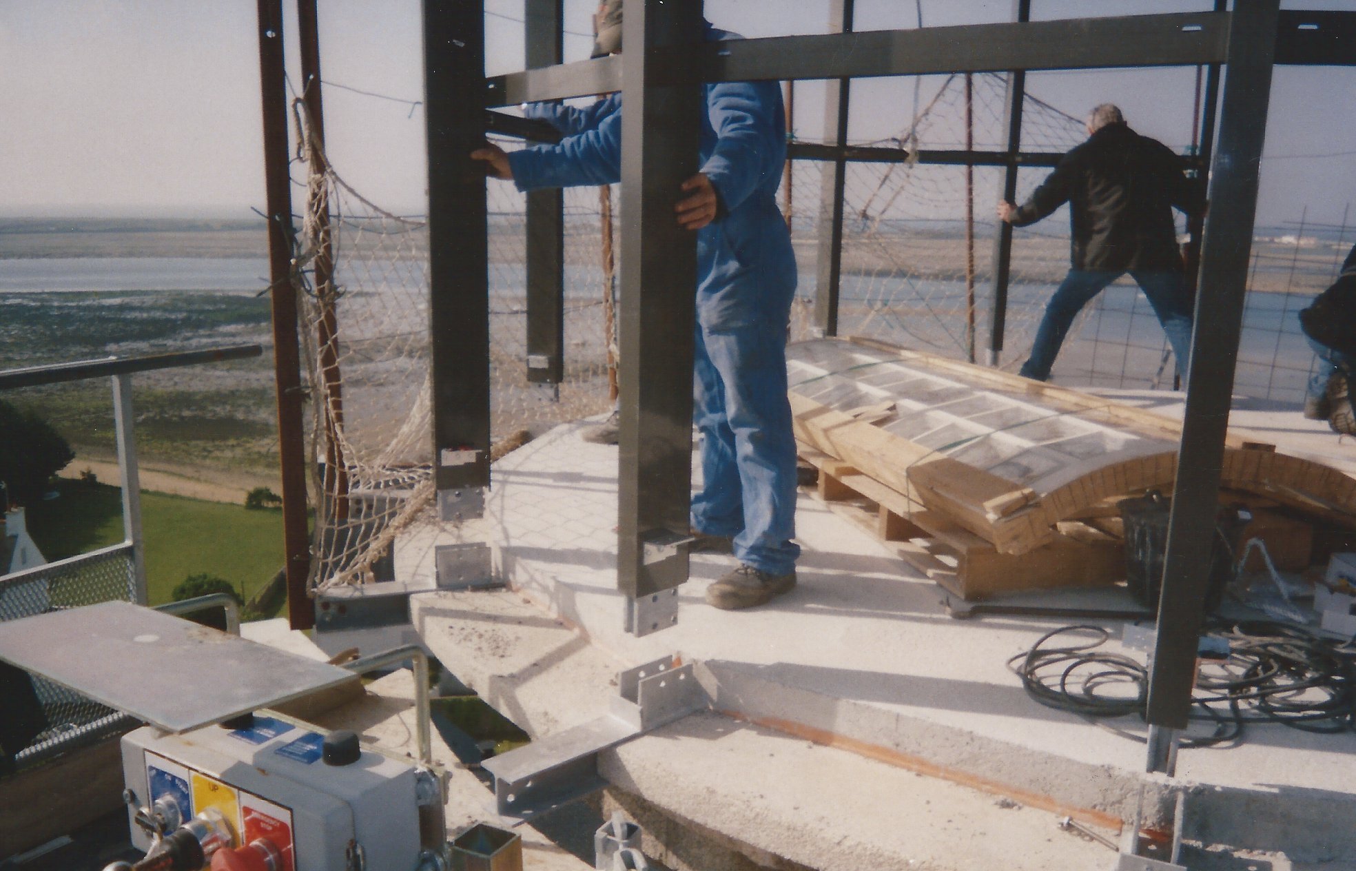 Kerbel lighthouse - history - construction