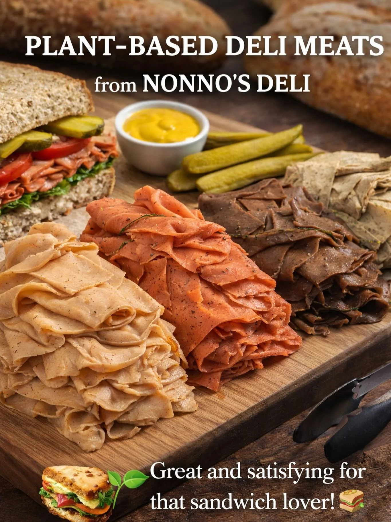 Sandwich lovers&hellip; this one&rsquo;s for you 🥪🌱

Introducing plant-based deli meats from Nonno&rsquo;s Deli &mdash; rich, savoury, and seriously satisfying.

All the flavour. None of the meat.

Available now!

Visit us at The western Fair Marke