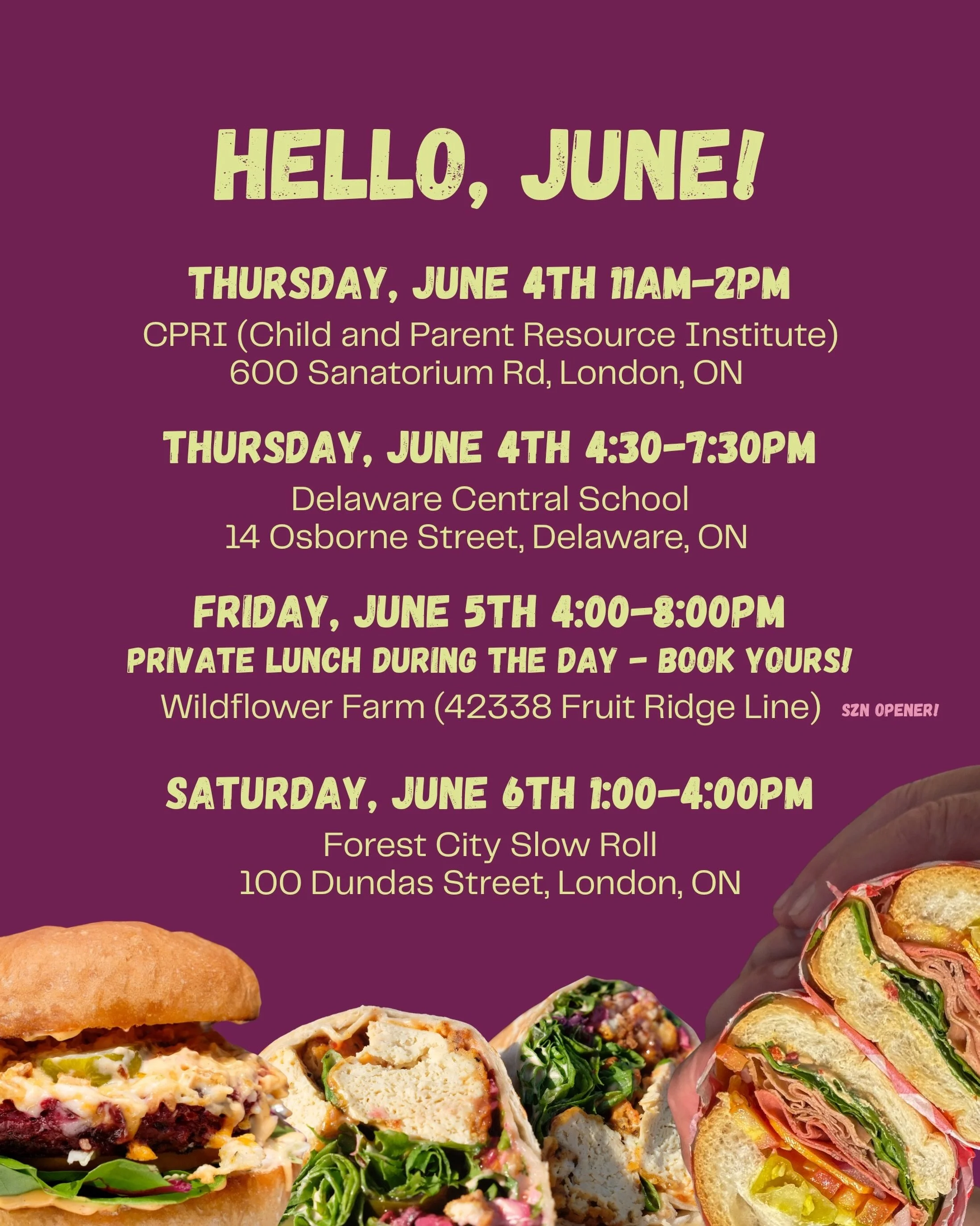 ☀️ JUNE, WE&rsquo;RE READY FOR YOU ☀️

A new month means a fresh lineup of markets, community events, and delicious plant-based eats. Whether you&rsquo;re craving a loaded beet burger, a fresh wrap, or one of your New Leaf favourites, we&rsquo;ve got