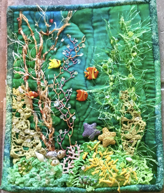 Quilting with Margo Ellis: Artful Mini Postcard Quilt