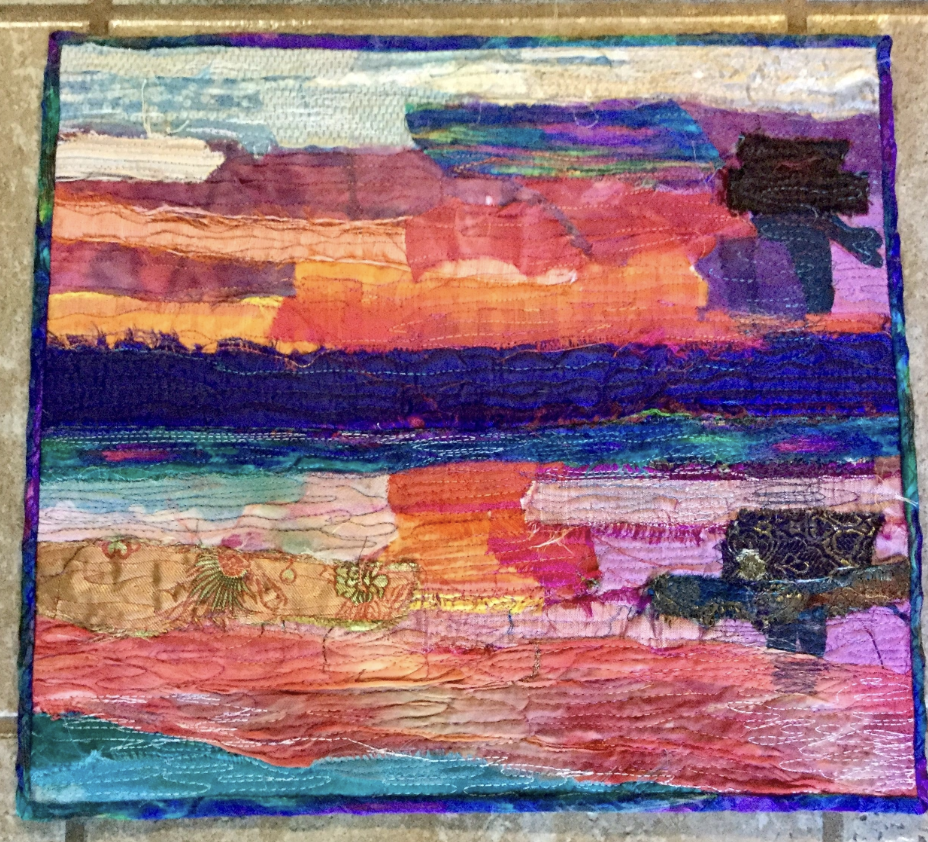 Quilting with Margo Ellis: Sari Silk Landscapes