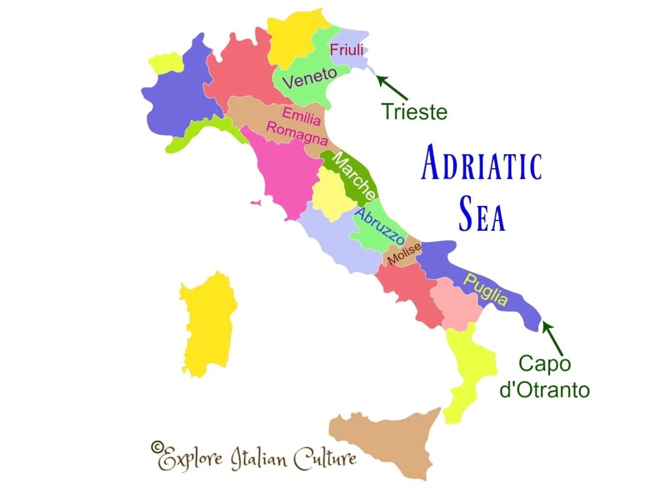 Saturday Wine Tasting at Unity Table: Italy’s Southern Adriatic Coast