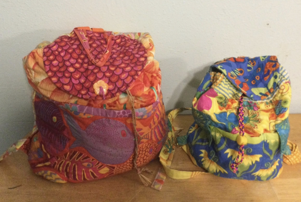 Quilting with Margo Ellis: Quilted Backpack
