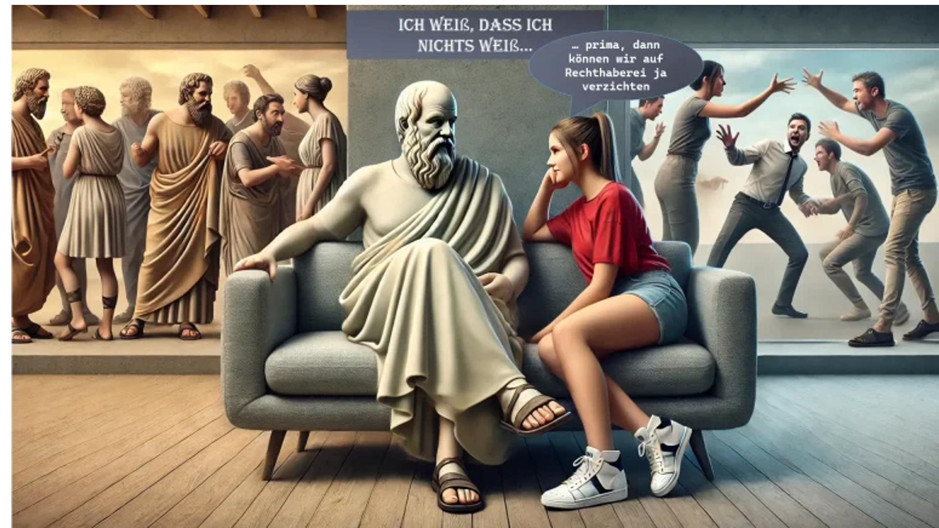 Sokrates´ Sofa: Philosophieren über die drängenden Fragen unsere Zeit: Soll die AfD verboten werden?