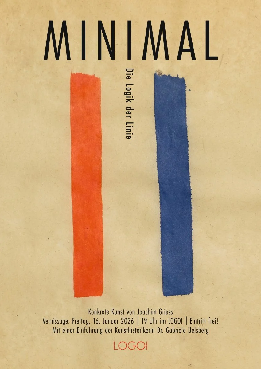 »MINIMAL«   Die Logik der Linie.  Konkrete Kunst von Joachim Griess