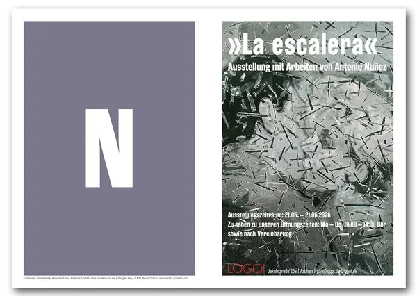 »La escalera«  Eine Ausstellung mit Arbeiten von Antonio Nuñez
