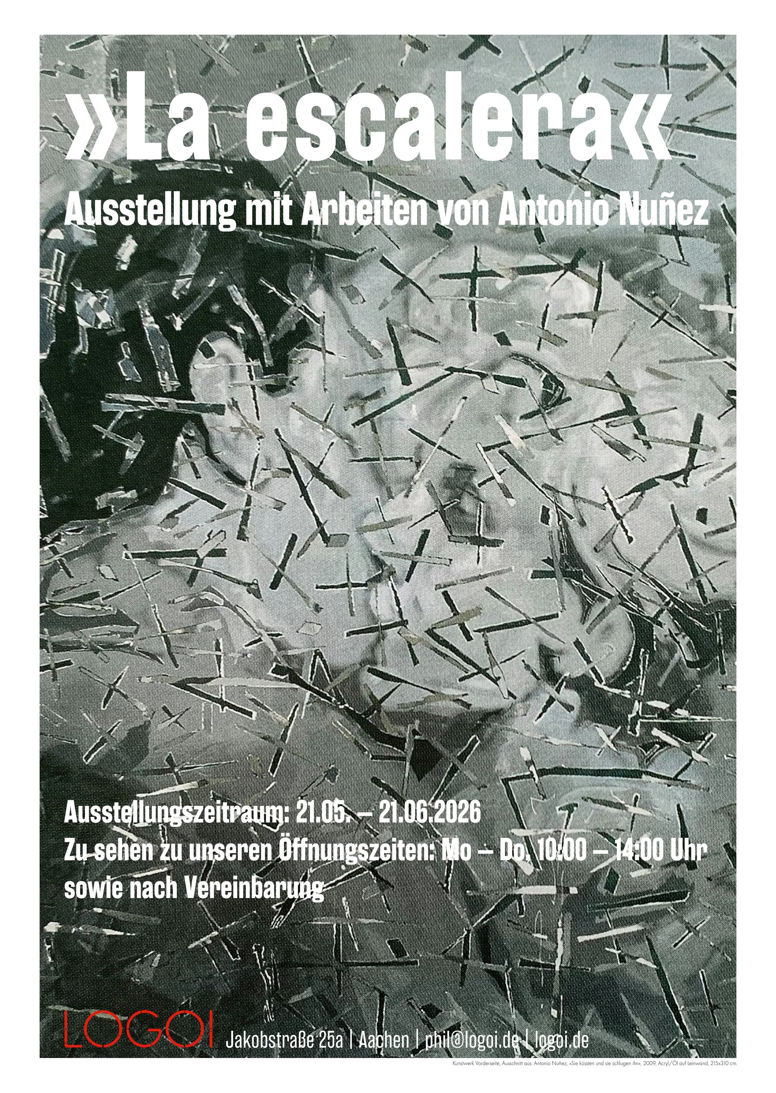 »La escalera«  Eine Ausstellung mit Arbeiten von Antonio Nuñez
