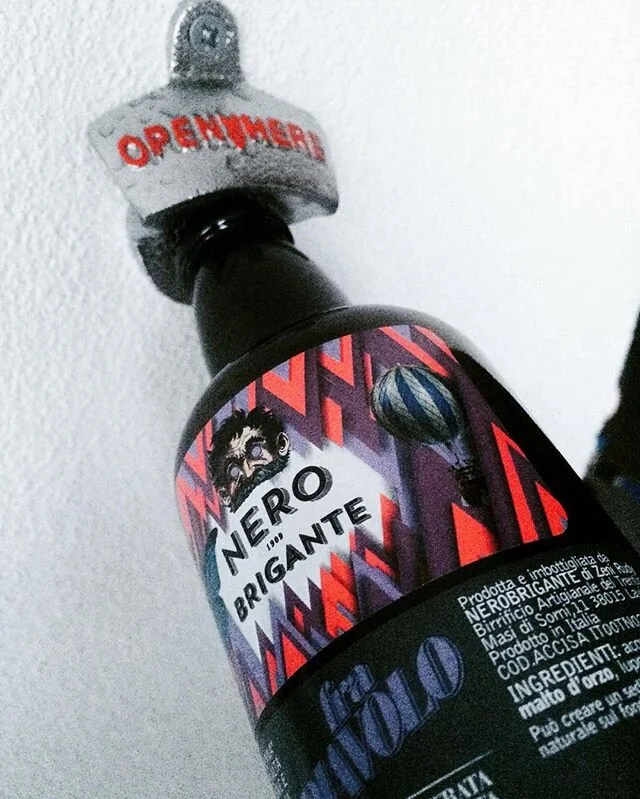...in caso di sete improvvisa....#openhere #nerobrigante #fradiavolo #craftbeer #masonero