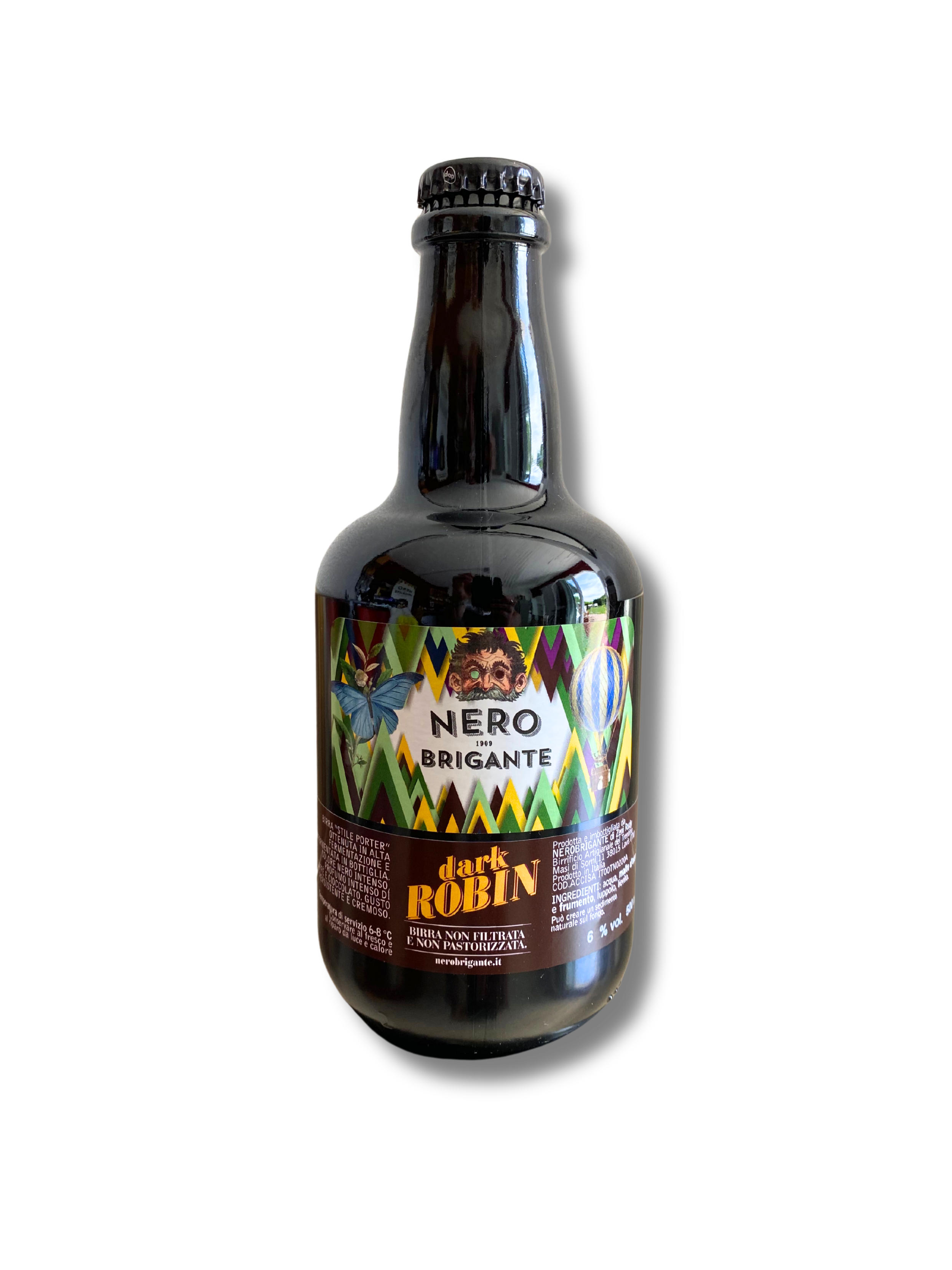 Dark Robin - birra in alta fermentazione in stile Porter - 500 ml