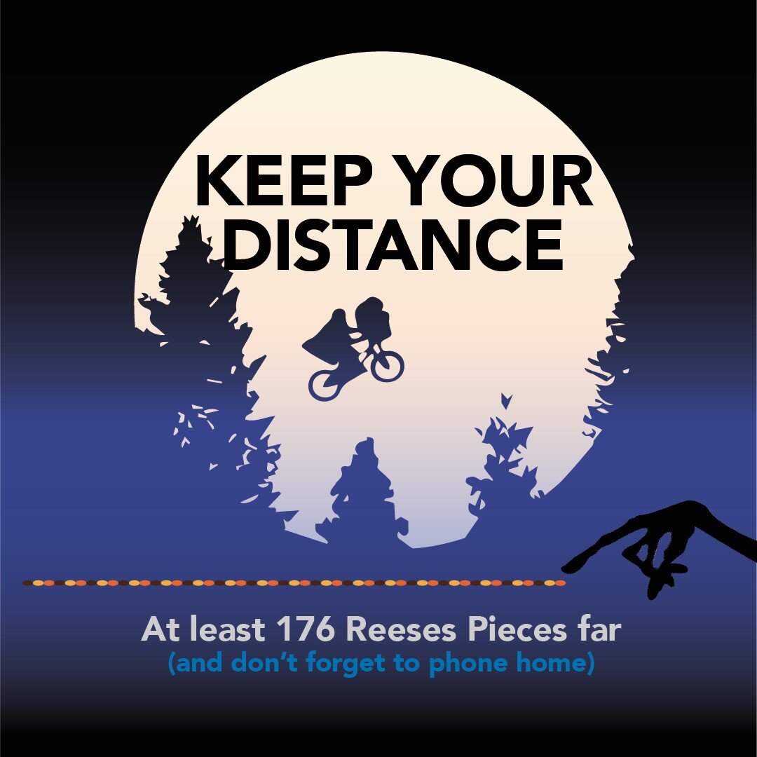 For those needing to get out for basic necessities, social distancing is very important. We'll be sharing easy to understand graphics for keeping a proper distance from one another at all times. #HealthyAtHome #TeamKentucky #TogetherKY #StayResilient