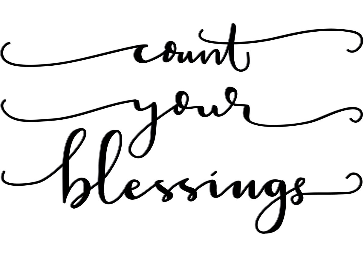 Let's Count Our Blessings!