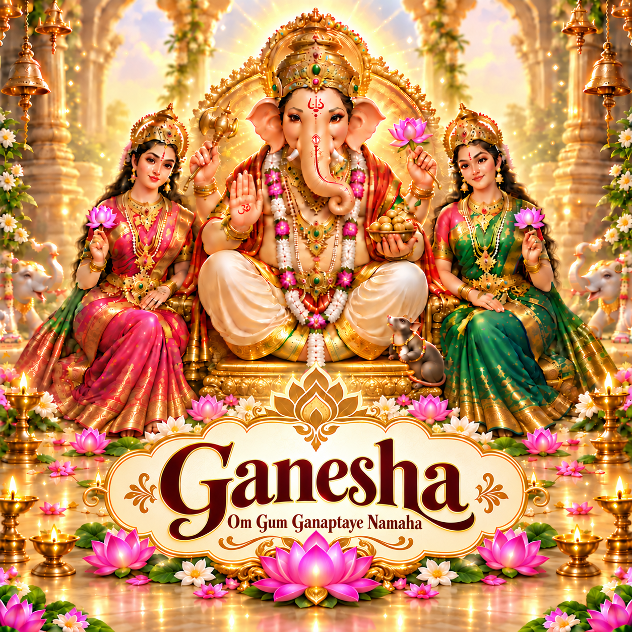 Ganesha-Deity-Ganesha-Mantra-108-times