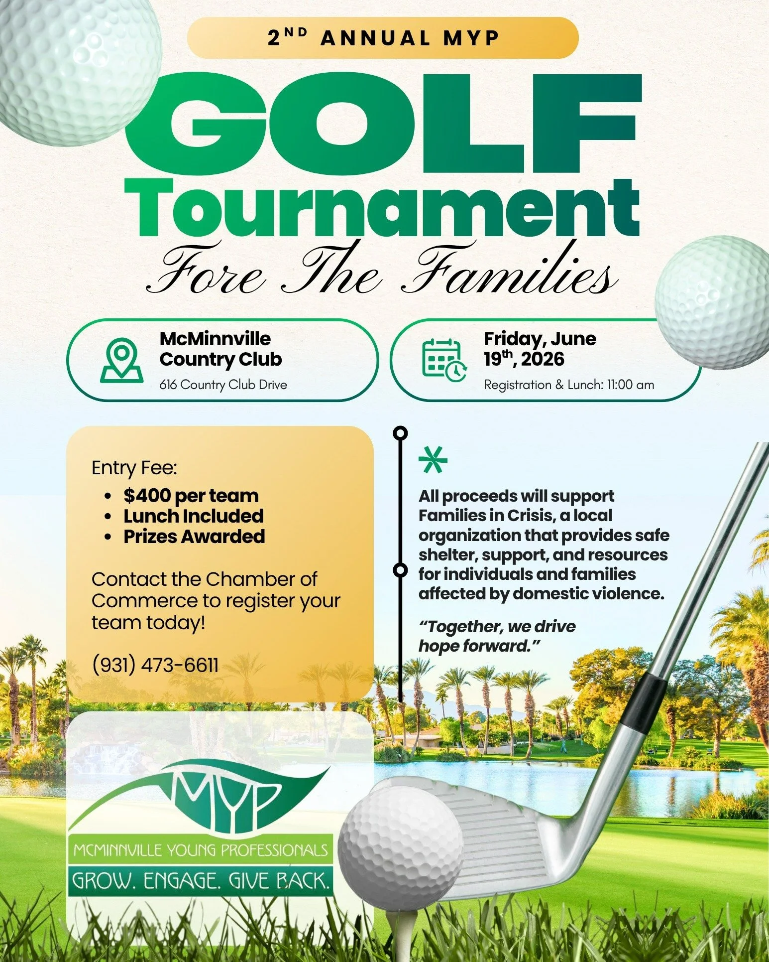 Fore The Families Golf Tournament