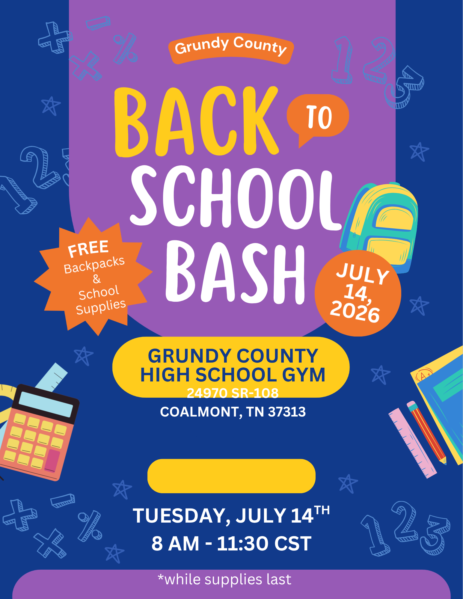 Grundy County Back to School Bash