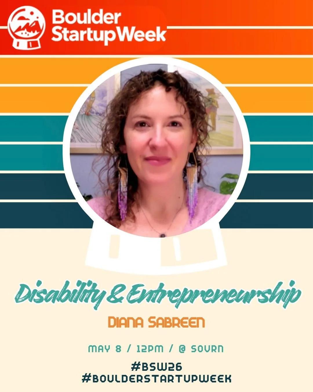 I&rsquo;m so excited to be leading a session at Boulder Startup Week! This week-long free event series features the best of startup education from around the country. 

My session is called &ldquo;Disability &amp; Entrepreneurship.&rdquo; What do I k