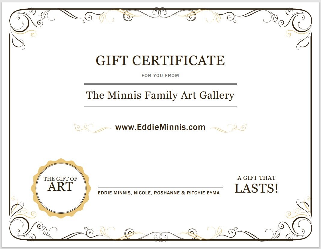 GIFT CERTIFICATE / GIFT CARD