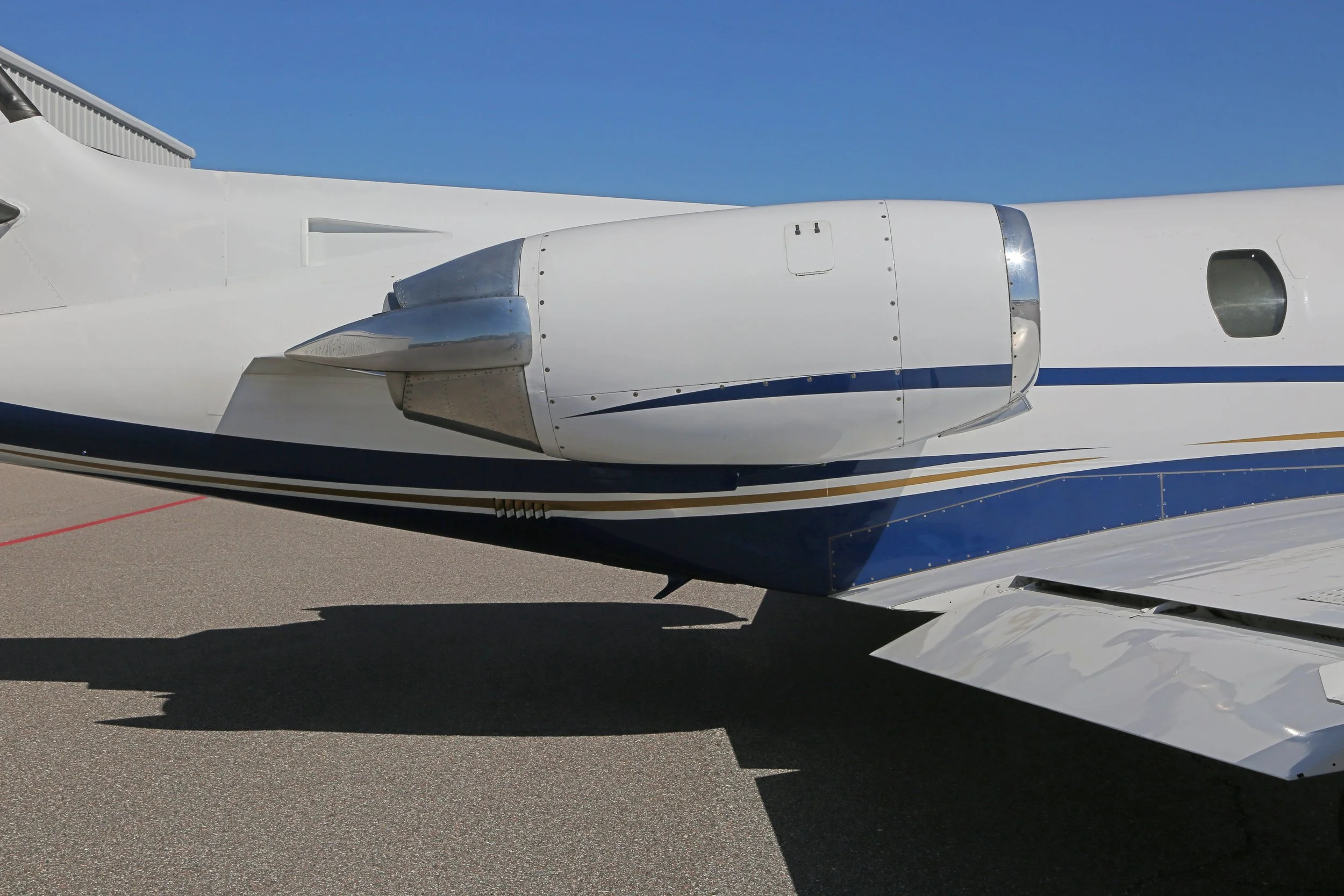 N990MR 1983 CESSNA CITATION II Starboard Engine Detail SIDE.jpg