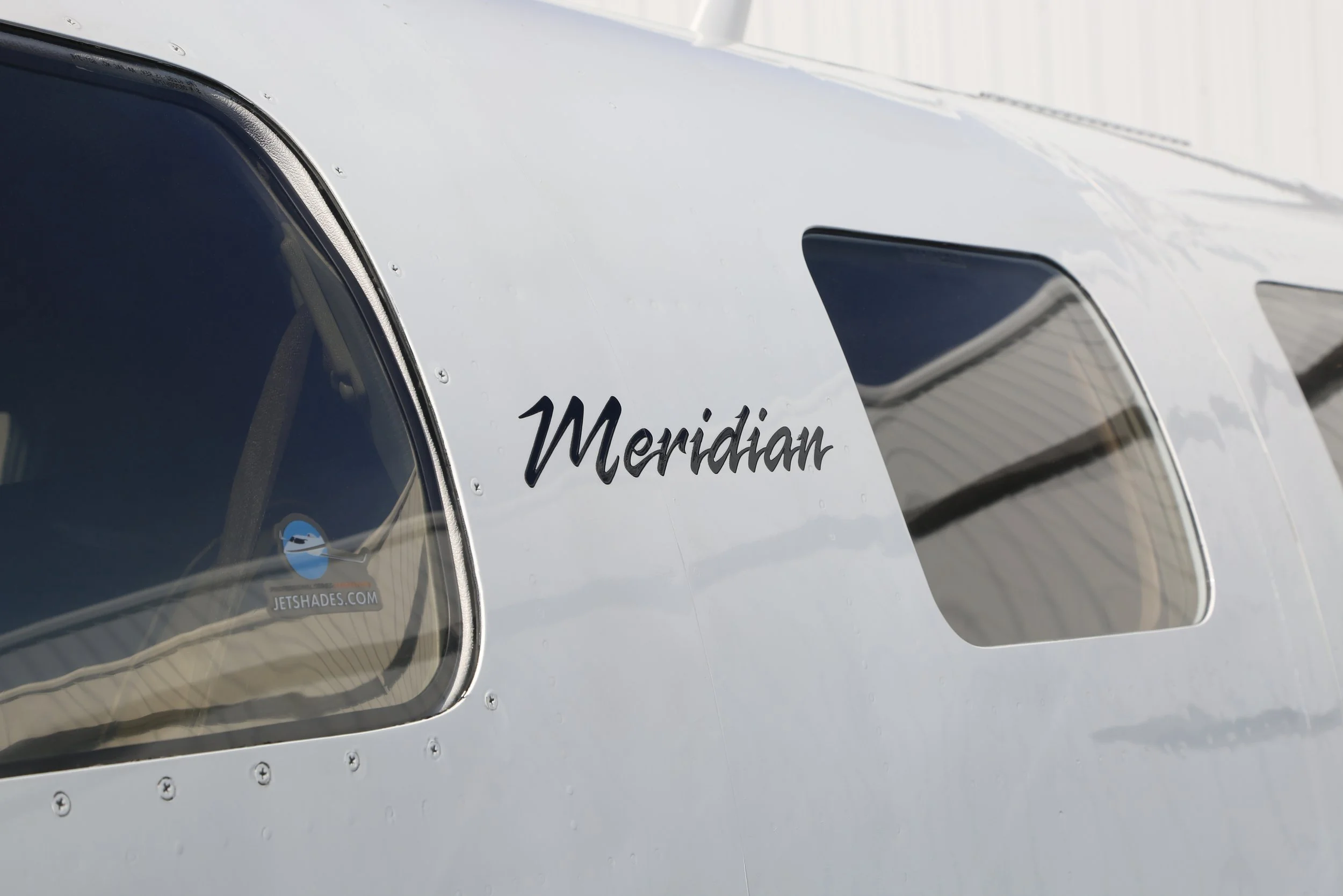 2008 PIPER MERIDIAN N724HA MERIDIAN LOGO DETAIL 3.jpg