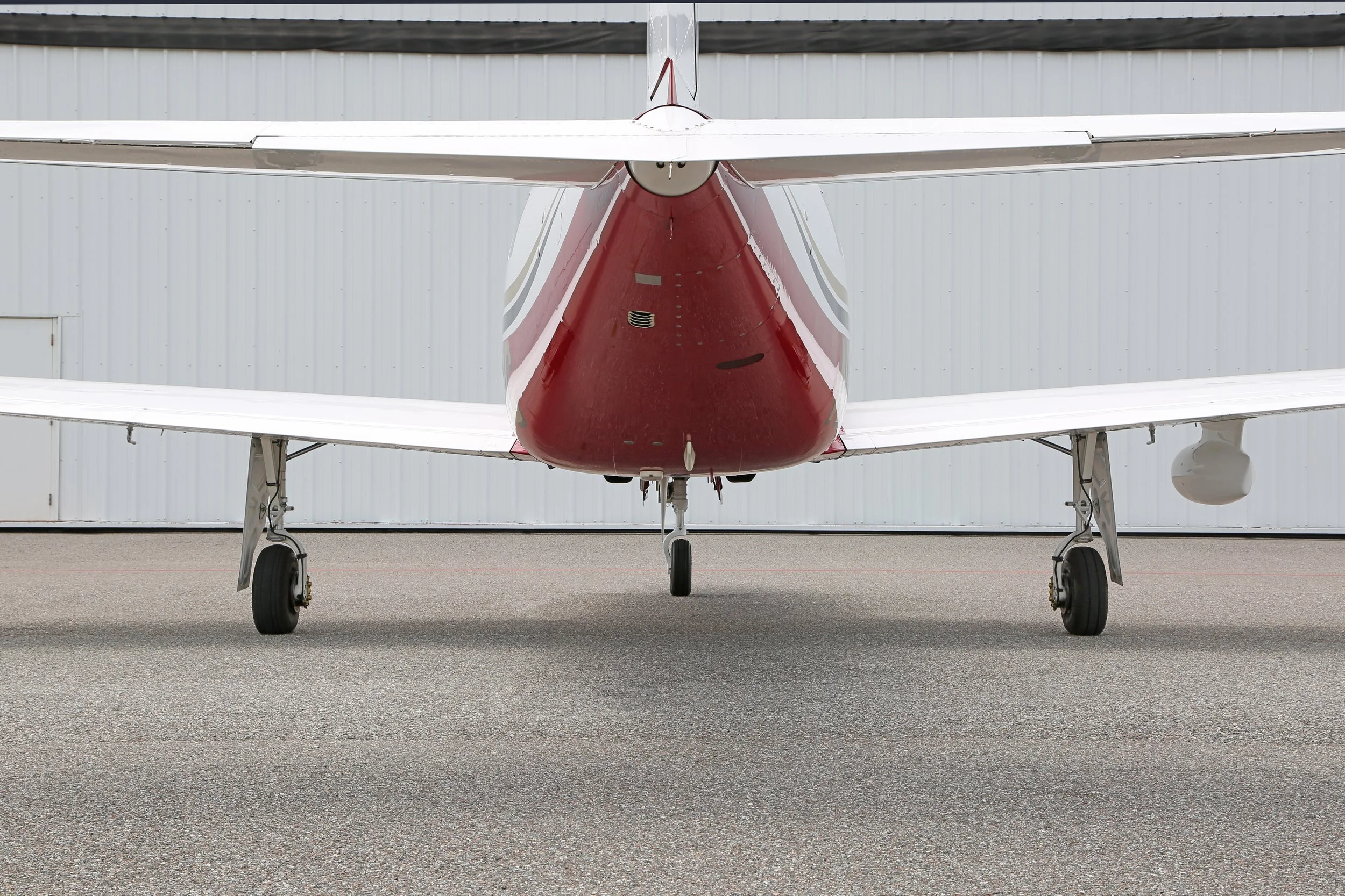 2008 PIPER MALIBU N518C REAR TAIL FROM LOW 5.jpg