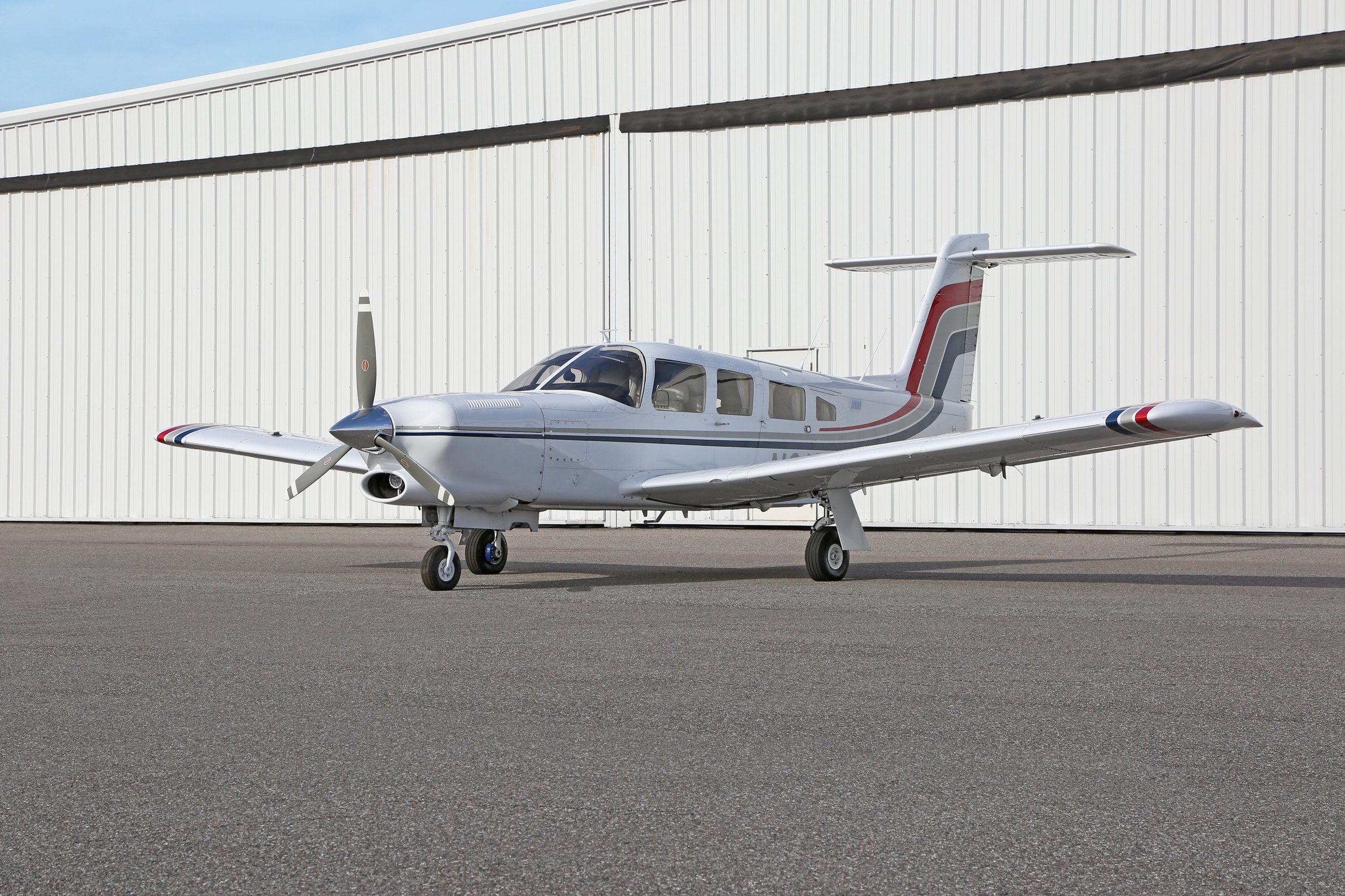 1978 Piper Turbo LANCE II N31920 Front QTR 2 Big.jpg